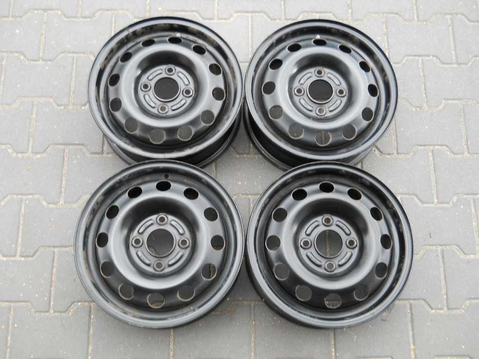 Felgi 5,5Jx14 4x108 ET47,5 Ford Fiesta Fusion Focus I Mazda 2 + GRATIS