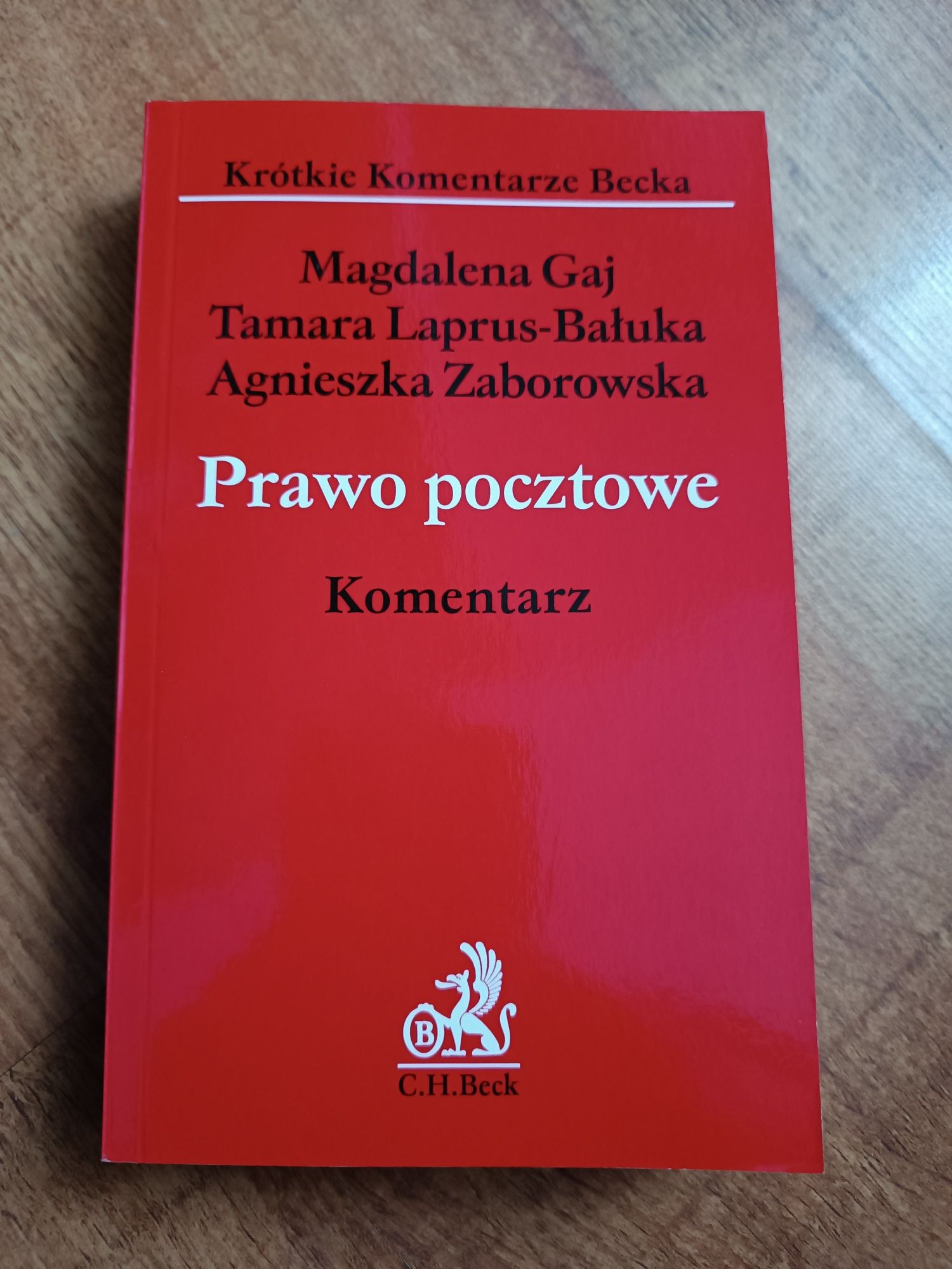 Prawo pocztowe Gaj Zaborowska