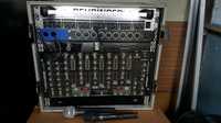 Stacja karaoke,mikrofony AKG,Samson,mixer Behringer,mixer Monacor