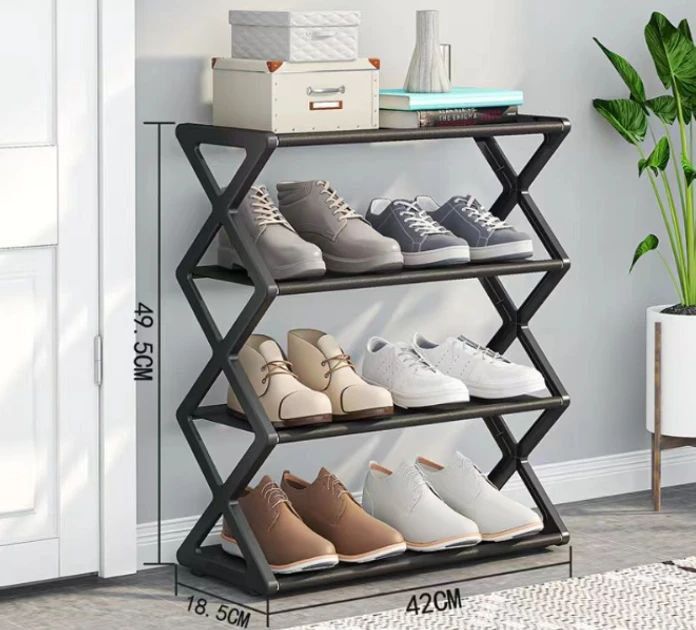 Поличка для взуття з 4 розбірними рівнями