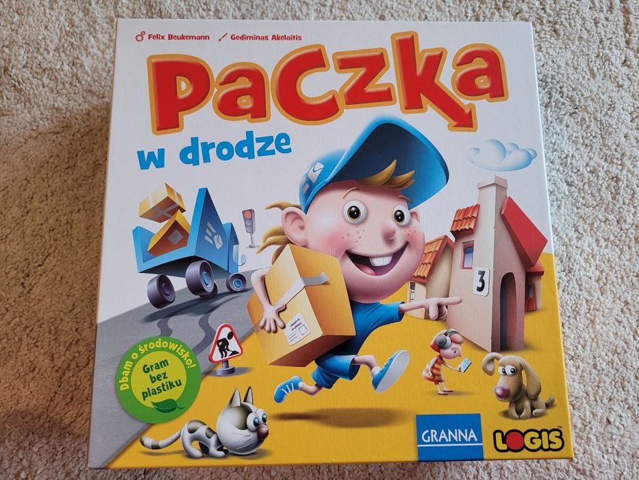 Gra Paczka w drodze GRANNA 4+