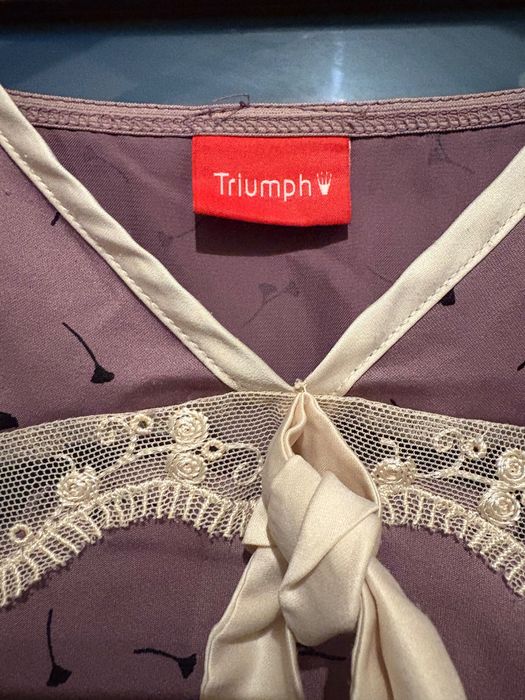 Zestaw nocny Triumph koszula + podomka r 38