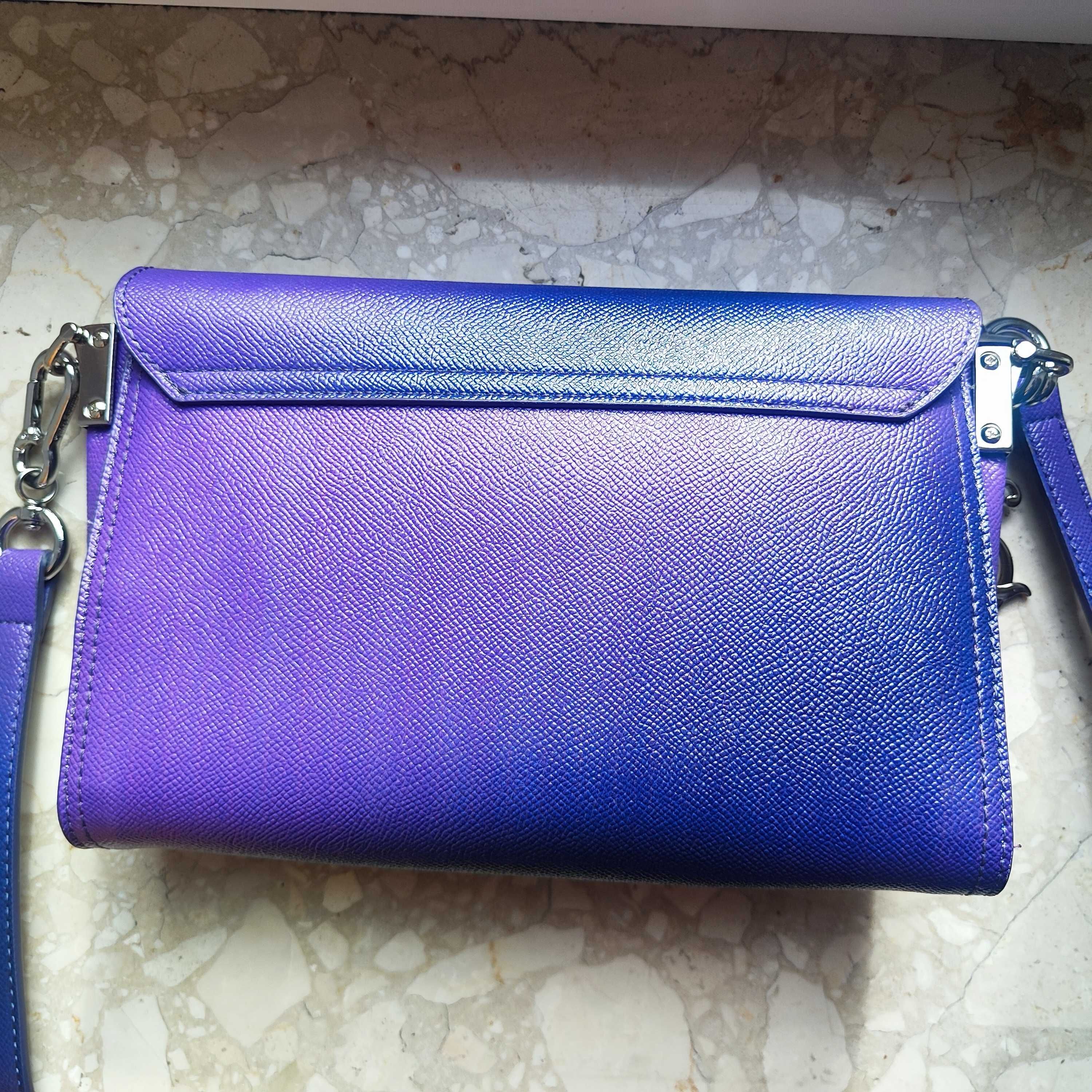 Torebka Juicy Couture Jasmine clutch purple fioletowa CCC eobuwie
