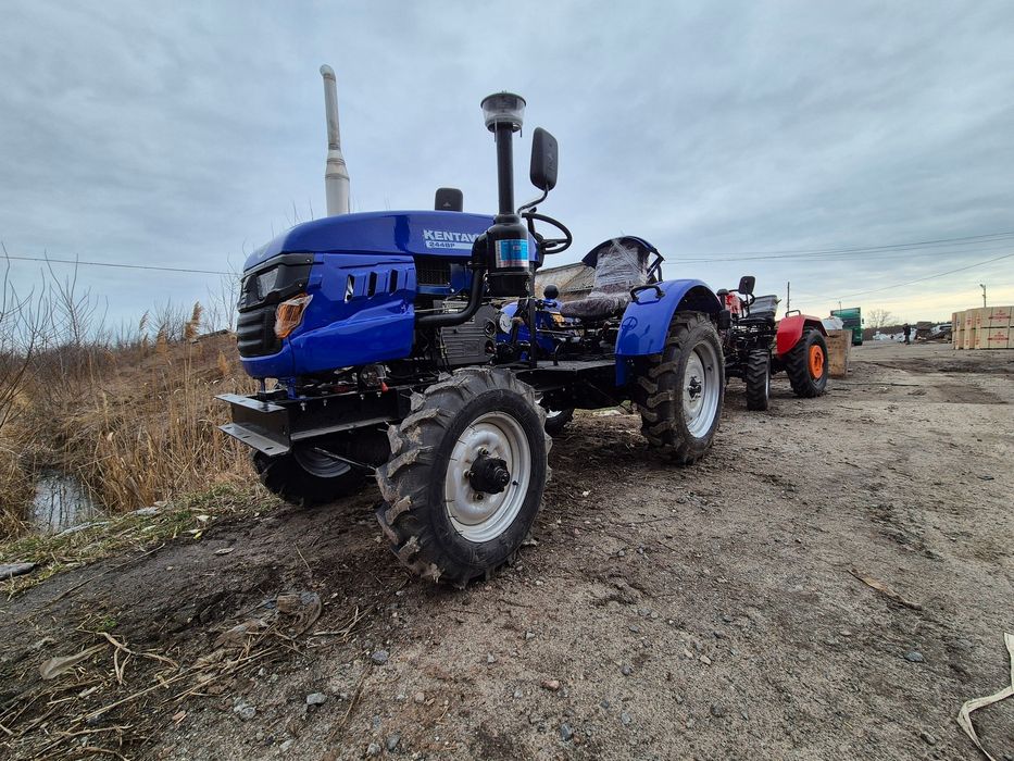 Мототрактор Кентавр 200в с фрезой и плугом
