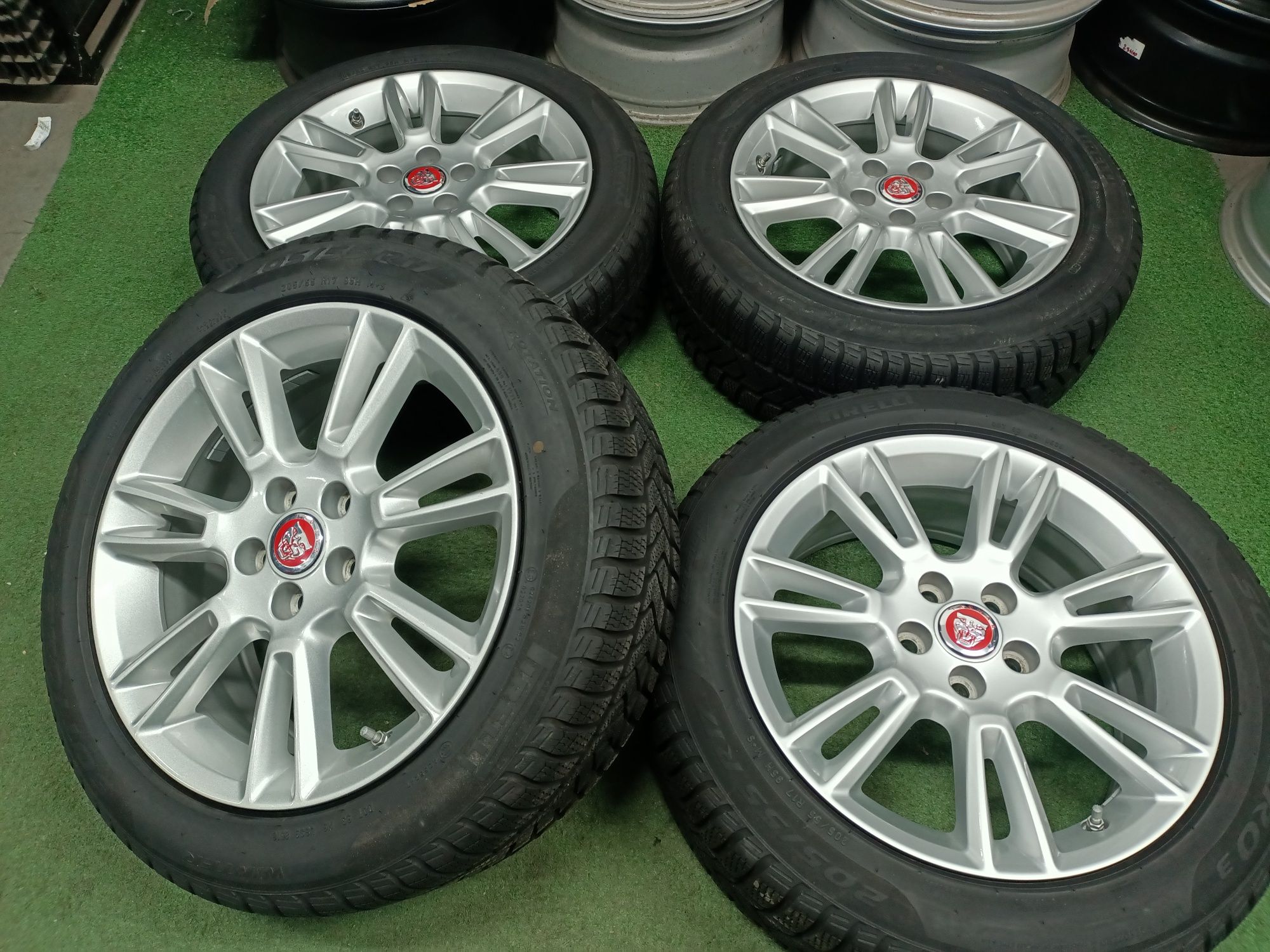 J. nowe Koła 17" felgi 5x112 et48.5 opony 205/55/17 Jaguar XE Wysyłka