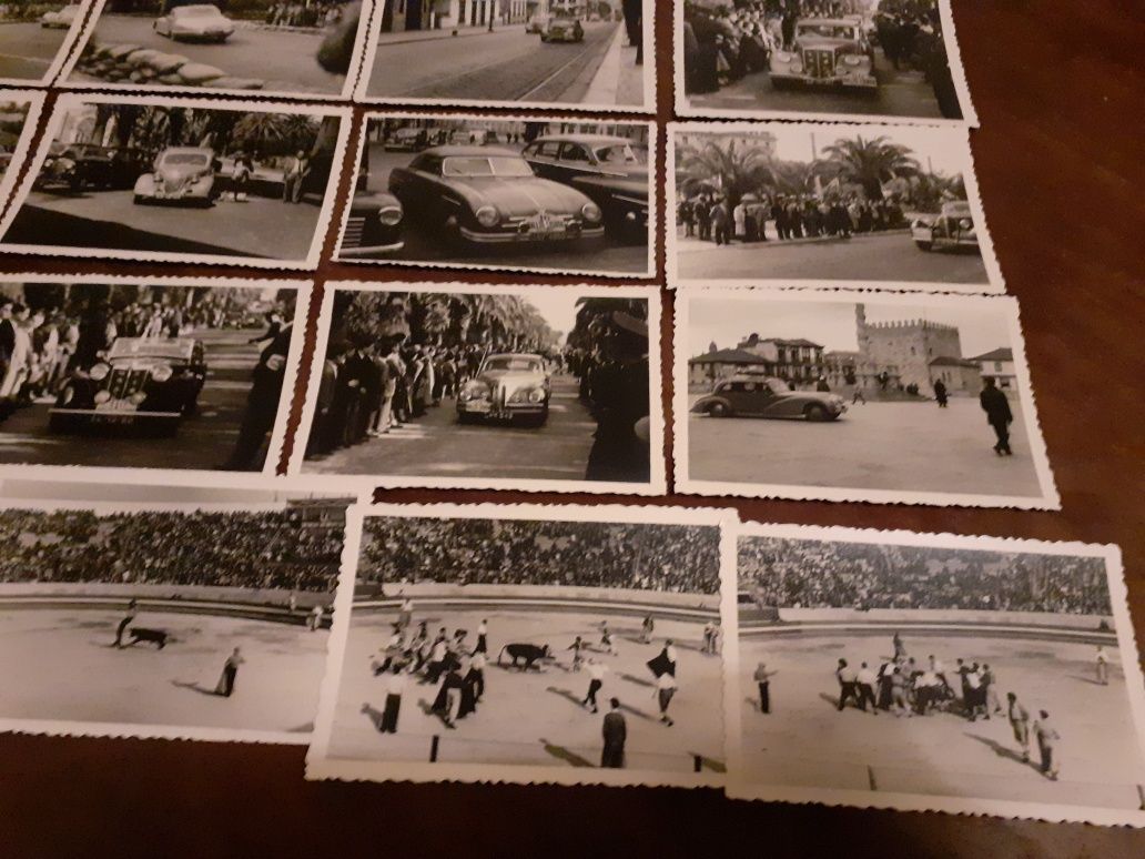 1947? Rallye Lisboa estoril x24 fotos originais raras automobilia