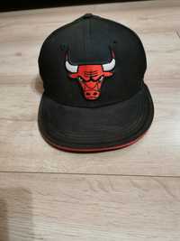 Czapka z daszkiem Chicago Bulls New Era NBA męska czarna
