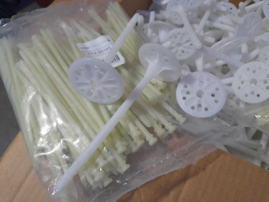 Kołki do styropianu z trzpieniem plastikowym TTX 18,5cm 400 sztuk