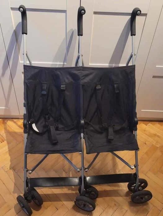 Wózek bliźniaczy spacerówka