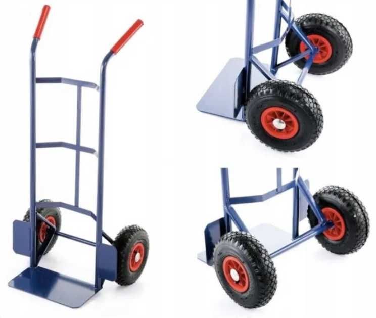 Wózek transportowy WYSYŁKA młynarka wózek dwukołowy dźwignia