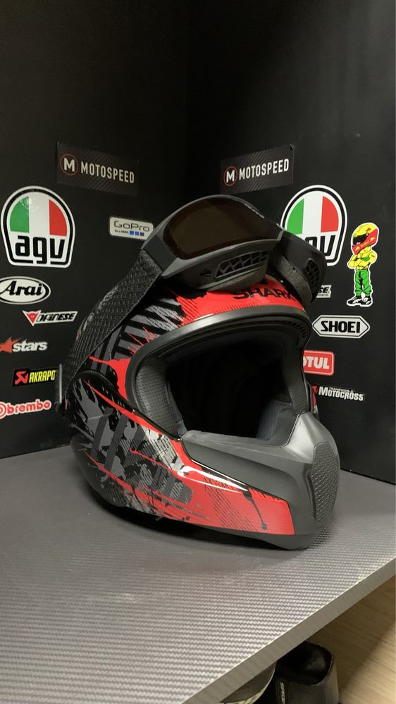 Мотошолом Шлем Shark Vancore 2 (AGV shoei hjc arai Nolan ls2 mt)