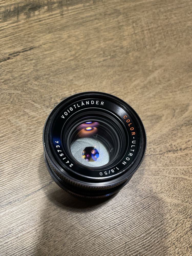 Voigtlander Color-Ultron 50mm f/1.8 QBM