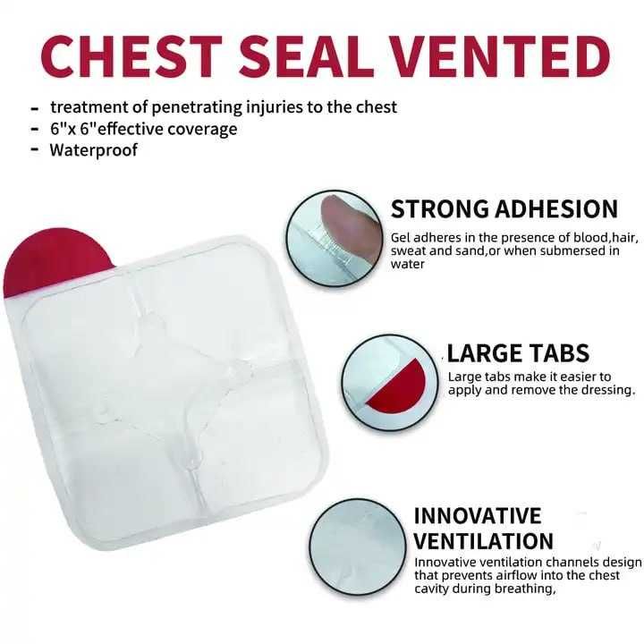Оклюзійна наліпка Chest Seal Veanted