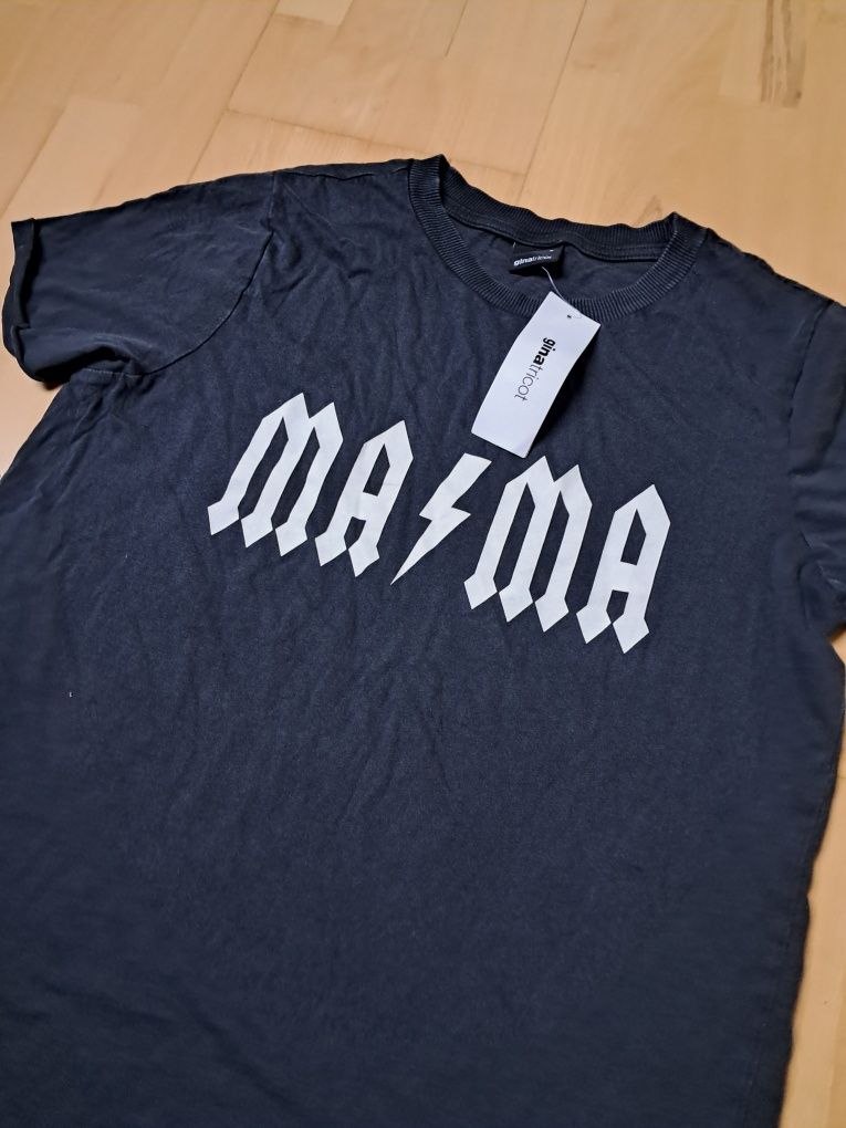 Koszulka t-shirt Mama Ginatricot rozmiar S Nowa z metkami dokładne wym