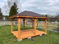 Altana ogrodowa altanka wiata pergola słupy 12x12cm 3x3 3x4 4x4
