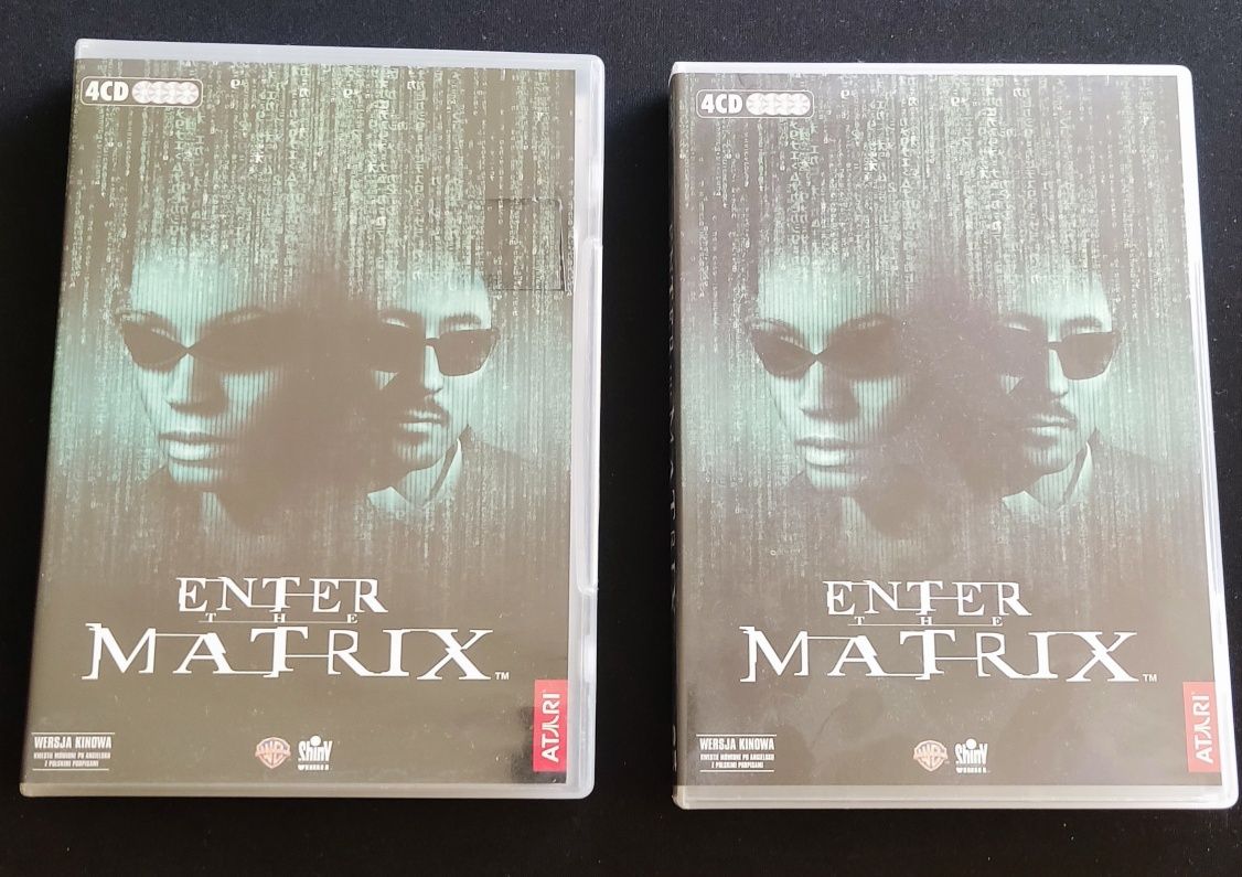 Enter the Matrix PC, 4 CD-ROM polska wersja językowa