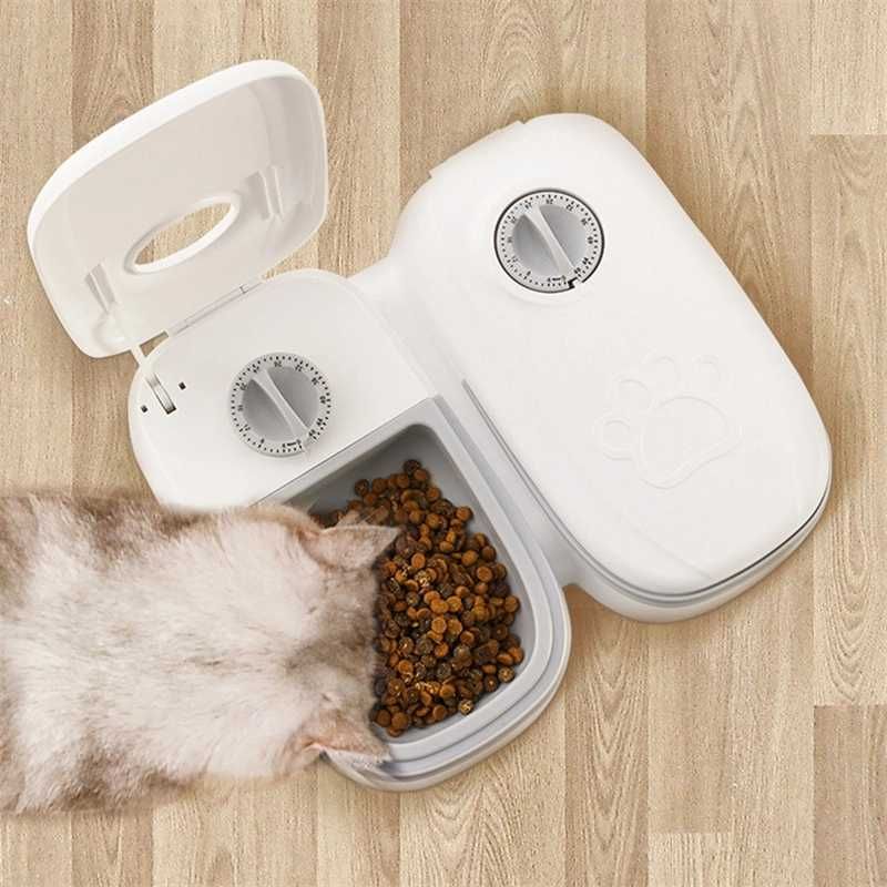 Dispensador Automático de Comida Cães/Gatos | NOVO