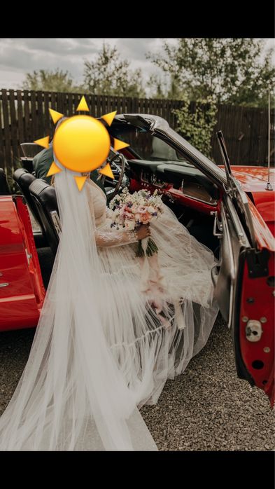 Suknia ślubna Boho rozmiar s/m