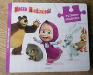 Masza i Niedźwiedź. Kim dziś zostanę? Puzzlowa książeczka EGMONT