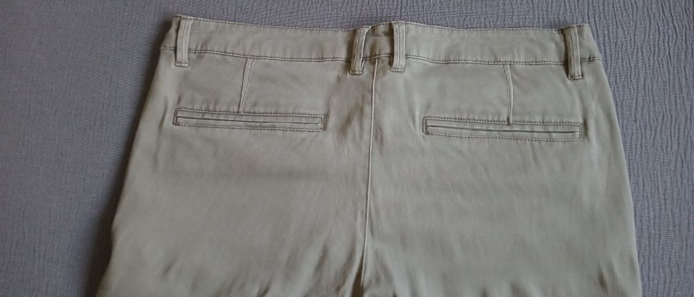 Spodnie męskie materiałowe marki ZALANDO, lekką lycrą, Stan bdb (4)