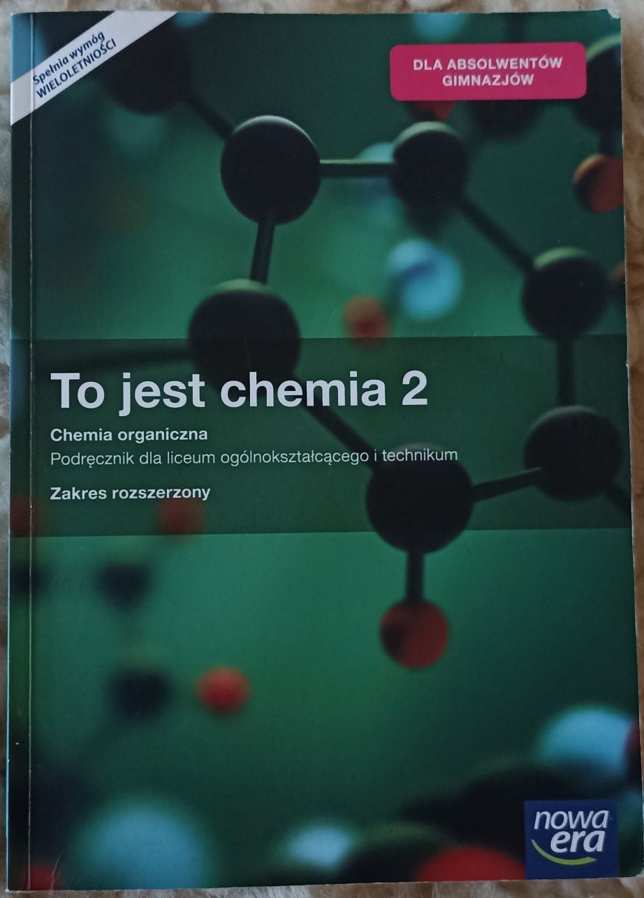 Podręcznik To jest chemia 2, zakres rozszerzony