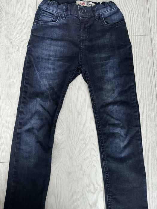 Джинси темно-сині 116-122р, 6-7р