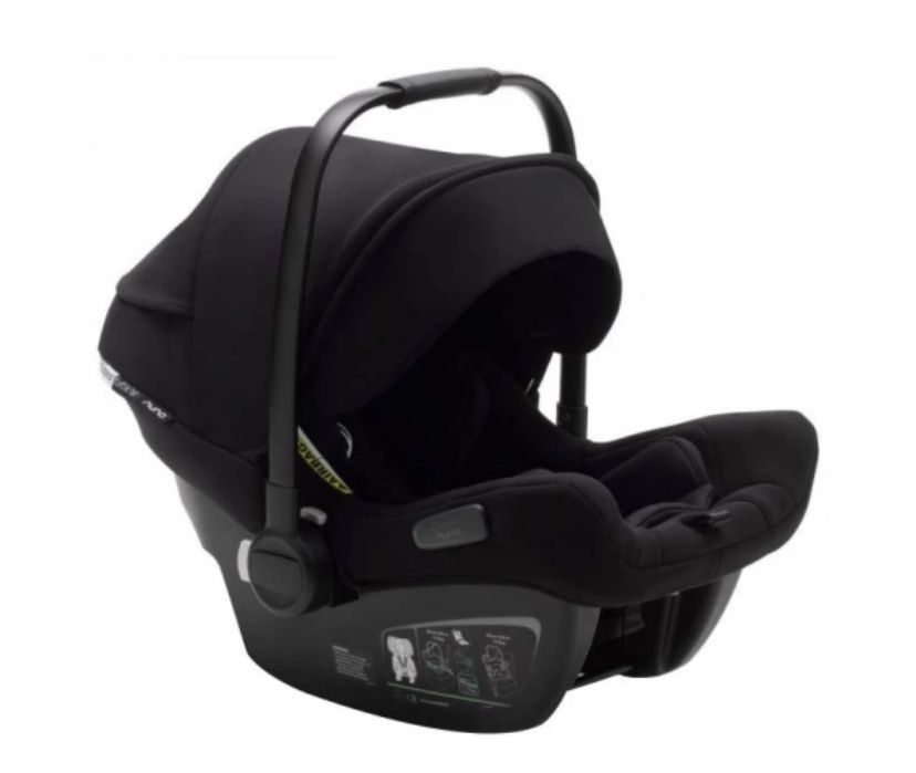 Автокрісло-перенесення Bugaboo Nuna Turtle Air Grey 0+ чорний