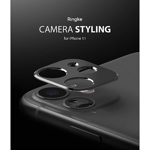Nakładka na obiektyw aparatu Camera Styling do iPhone 11 Black