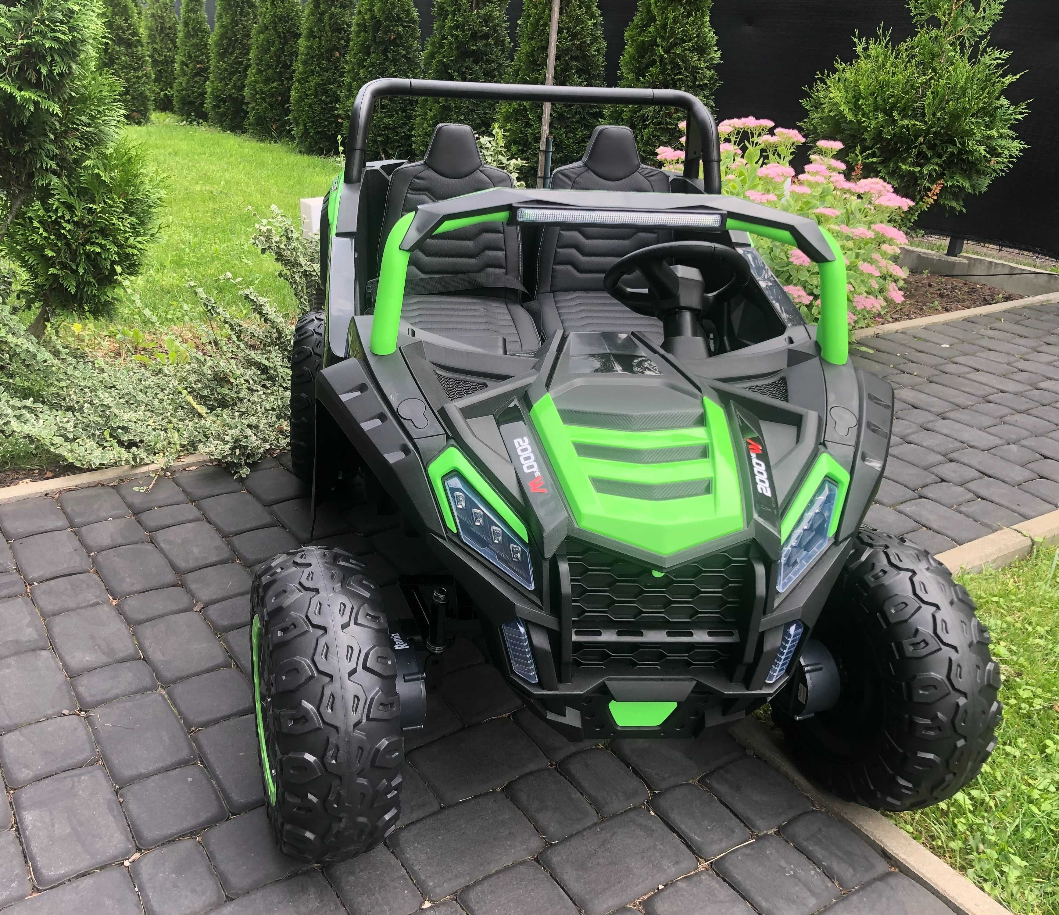 Auto 2os. 800W 24V A032 Buggy na akumulator Pojazd samochód dla dzieci