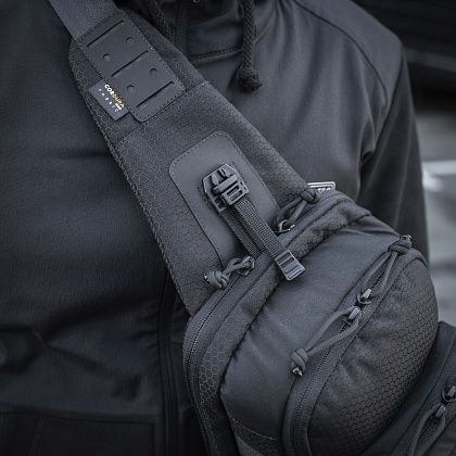 M-Tac сумка Cross Bag Slim Elite Hex Black барсетка
