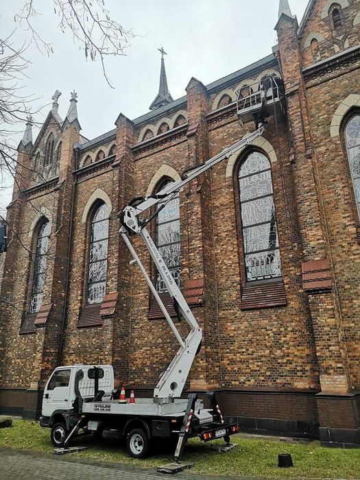 Wynajem zwyżki Sosnowiec Podnośnika koszowego zwyżek  podnośnik