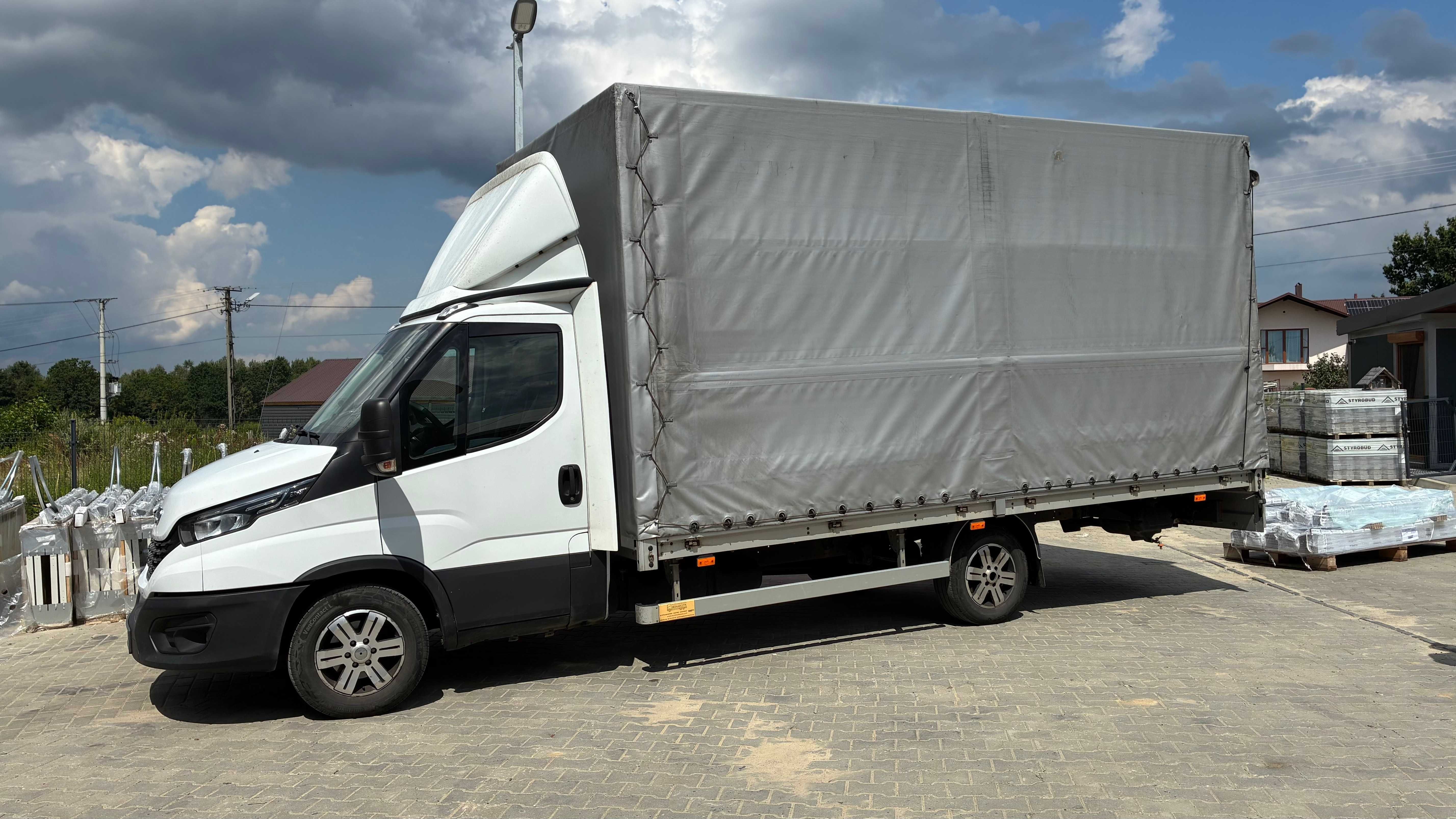 Iveco Daily 35S18 | plandeka rolowana | podnoszona paka | Webasto |ASO