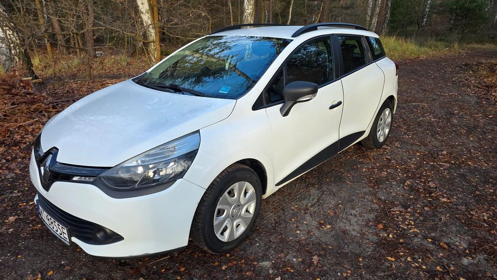 Renault Clio Renault Clio IV, kombi 2015r, 158tys km, biały, b. dobry stan