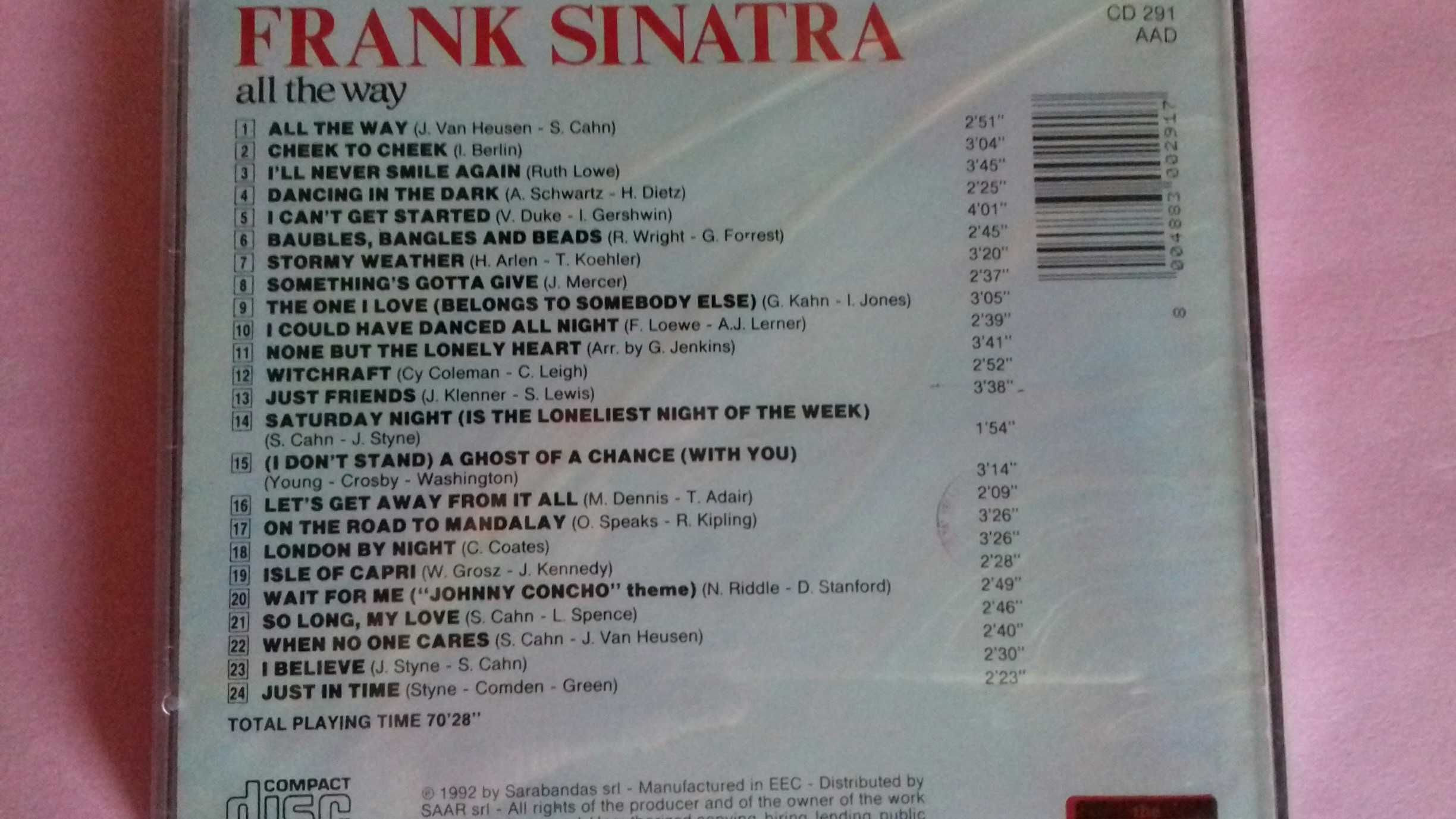 Frank Sinatra - 4 CD