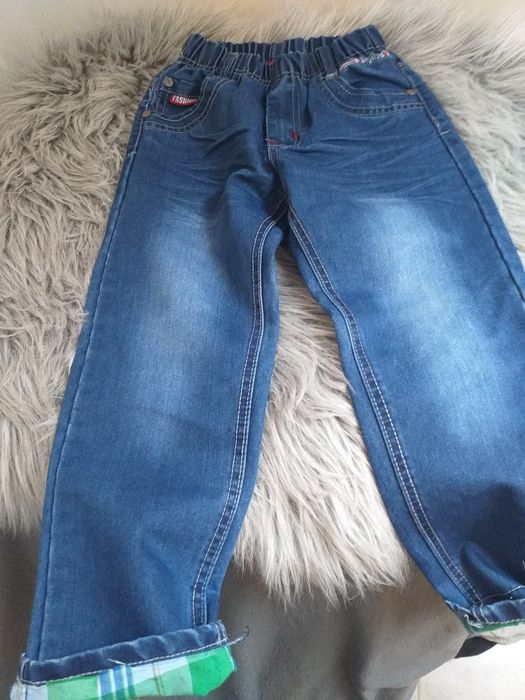 Spodnie chłopięce r. 116