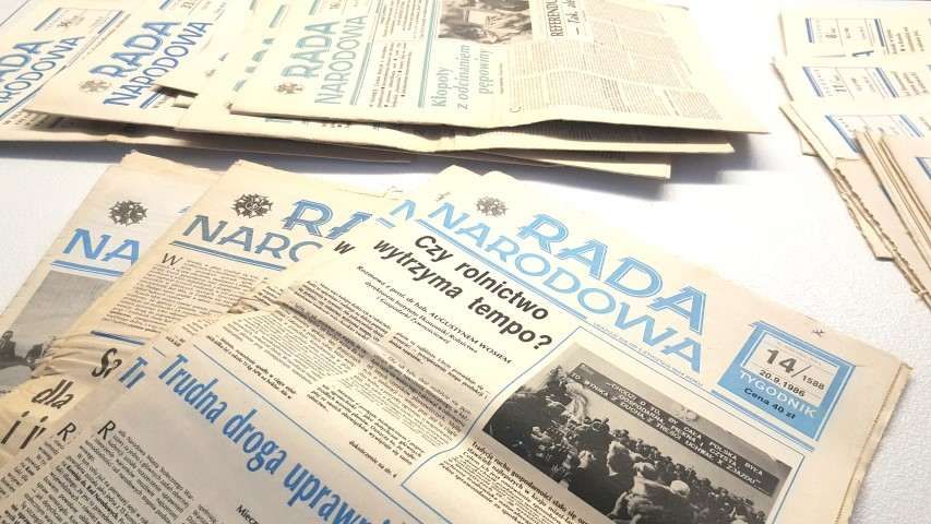 Tygodnik "RADA NARODOWA" 1986-88. Odbiór GRATIS! Warszawa