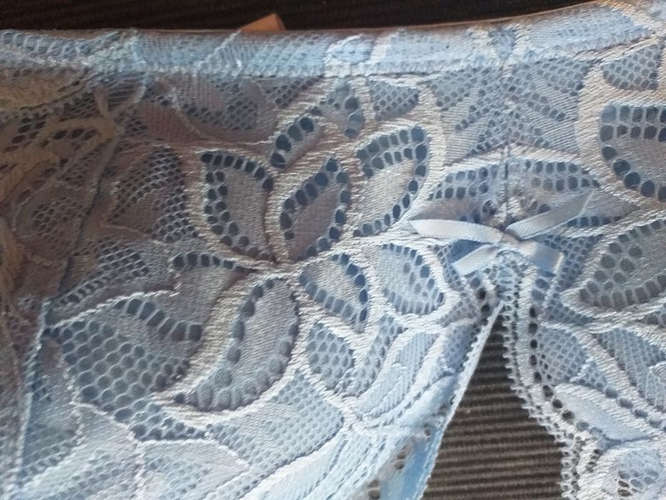 Miękki biustonosz błękitny 80B NOWY