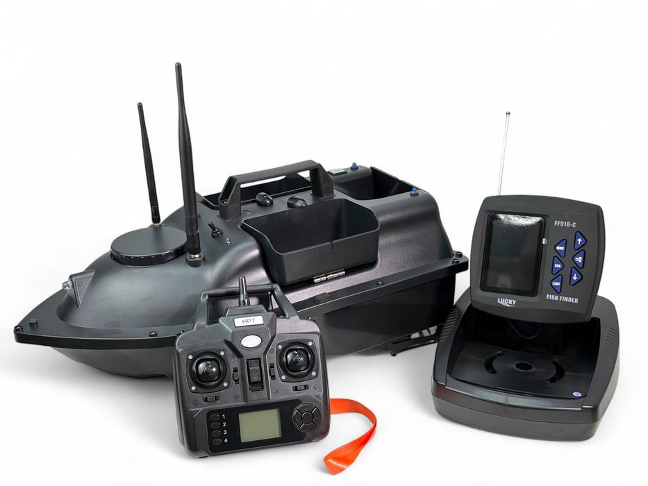 Короповий кораблик Flytec D8 GPS (автопілот) з ехолотом Lucky FF918-C
