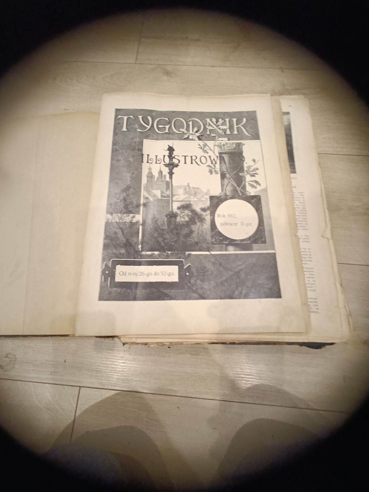 Tygodnik ilustrowany 1912 rocznik unikat