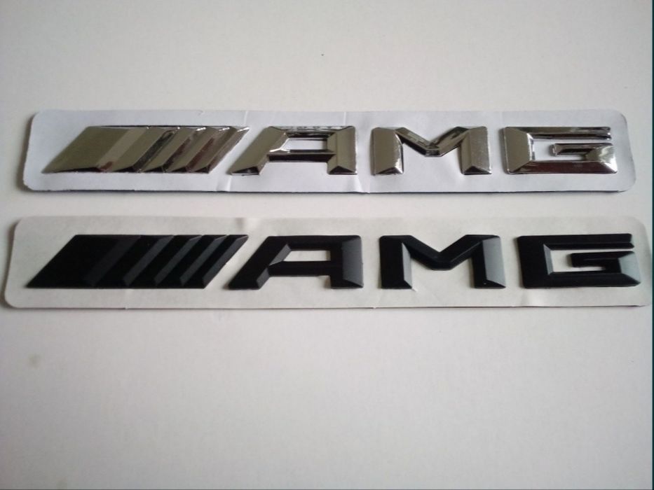 Kit 5 emblemas AMG