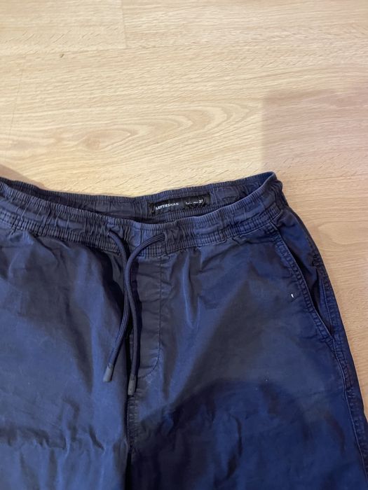 Calcao lefties azul escuro limnho