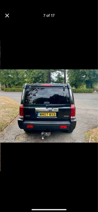 2007 JEEP Commander 3.0crd Czarny Anglik