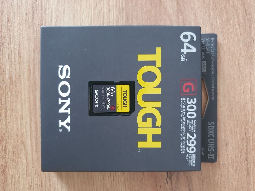 Sony Tough SDXC 64GB SF-G 300/299 karta pamięci