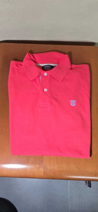 Polo homem Hackett coral