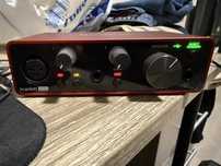 ОТЛИЧНАЯ внешняя звуковая карта focusrite solo