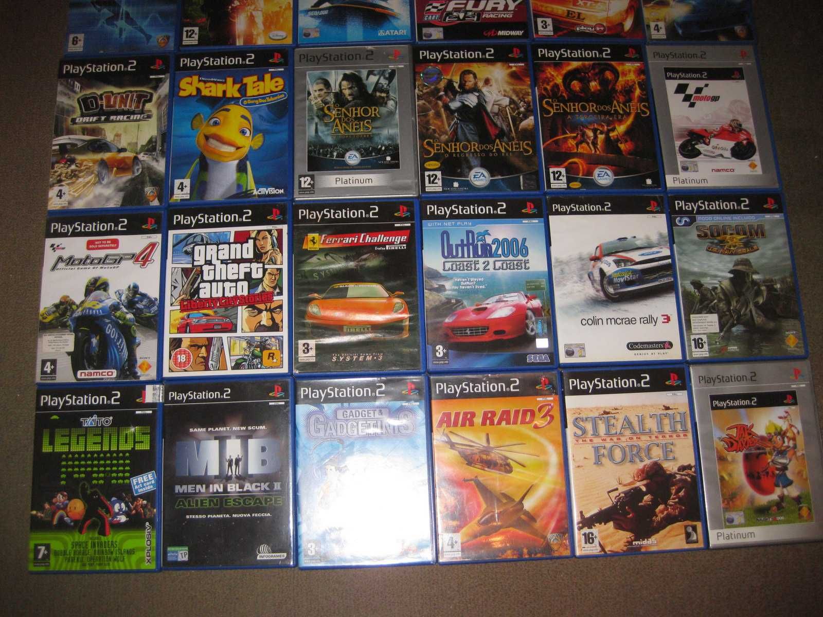 Grande Lote Jogos PS2/Completos!