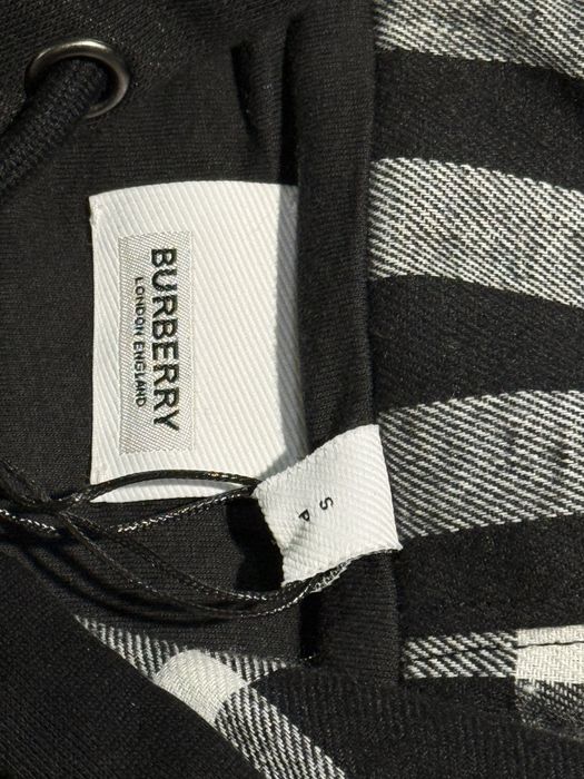 Кофта зип худи Burberry Cotton Blend Zip Hoodie барбери old money