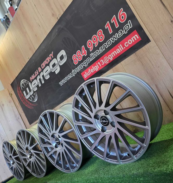 NOWE ALUFELGI OPEL 17x4x100 - Adam,Agila,Astra,Combo,Corsa