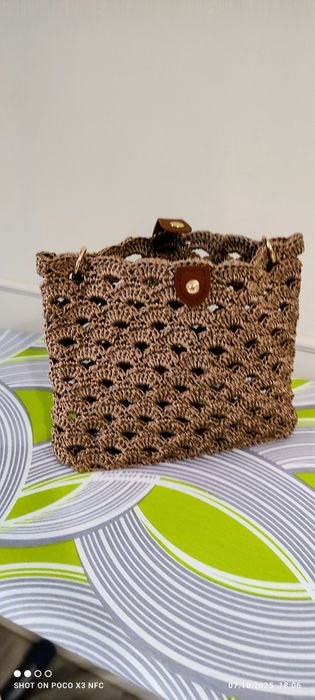 Сумка ручної роботи із поліефірної пряжі