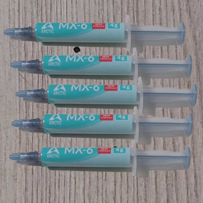 Arctic MX-6 MX-4 ZF-12 WB-4 M-12 TG-30 TF-7 термопаста
